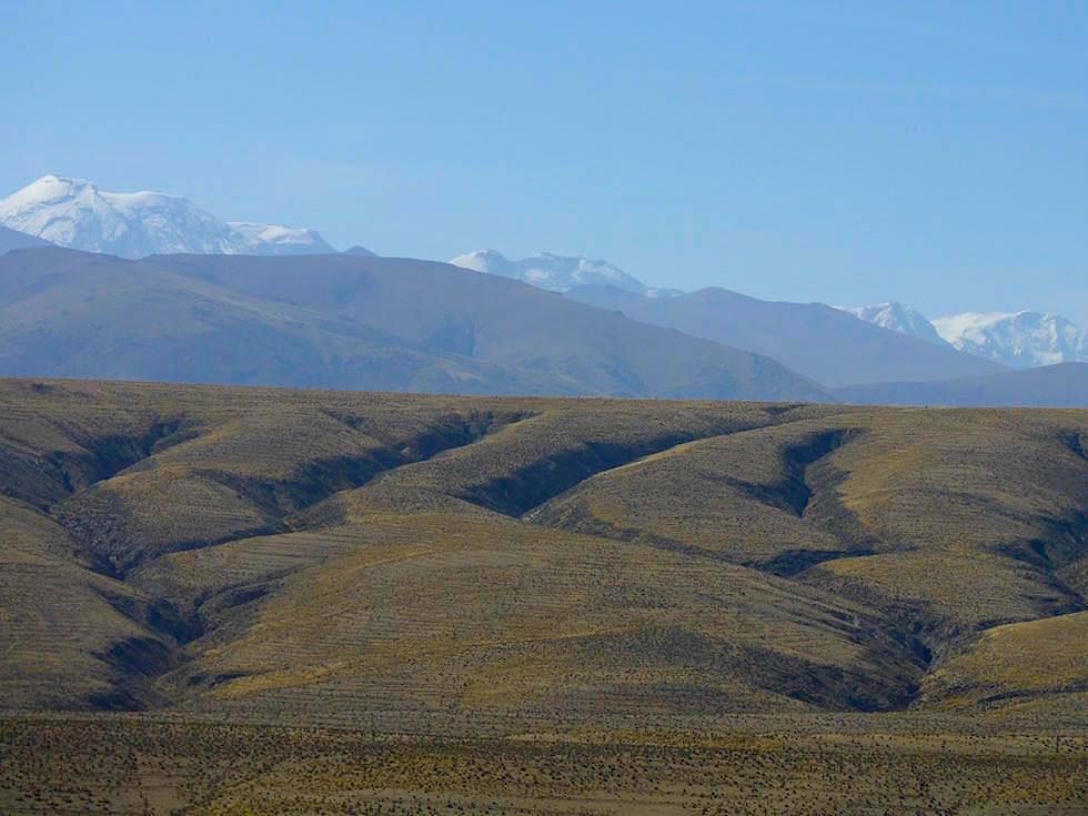 Patapampa Pass AusBlick - von Arequipa nach Chivay - Peru