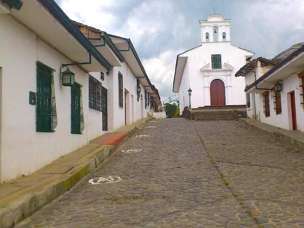Straßen von Popayan - Kolumbien - Weisse Stadt